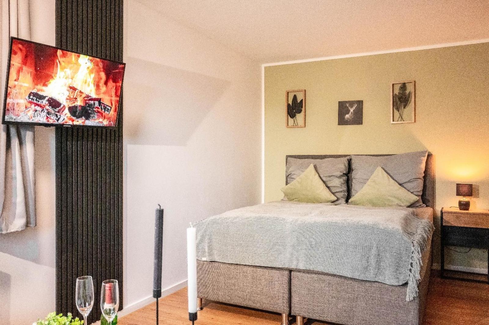Apartment Ostersiek- Privater Eingang Mit Eigener Terrasse Bad Salzuflen Buitenkant foto